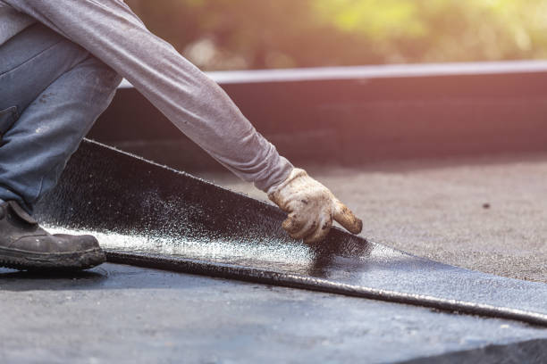 Professional Exterior Waterproofing technician working in Genesee Depot, WI